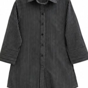 women black shirt | thrift finds