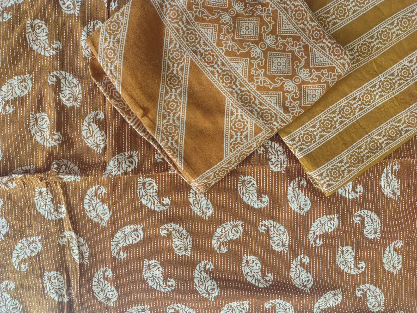 ajrakh unstitched cotton suit ajrakh unstitched cotton suit