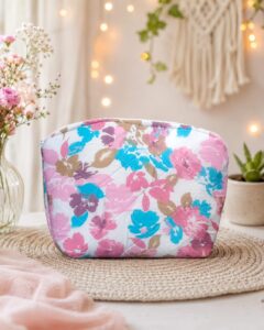 upcycled pouch from used clothes – sustainable handmade accessory (pack of 3)